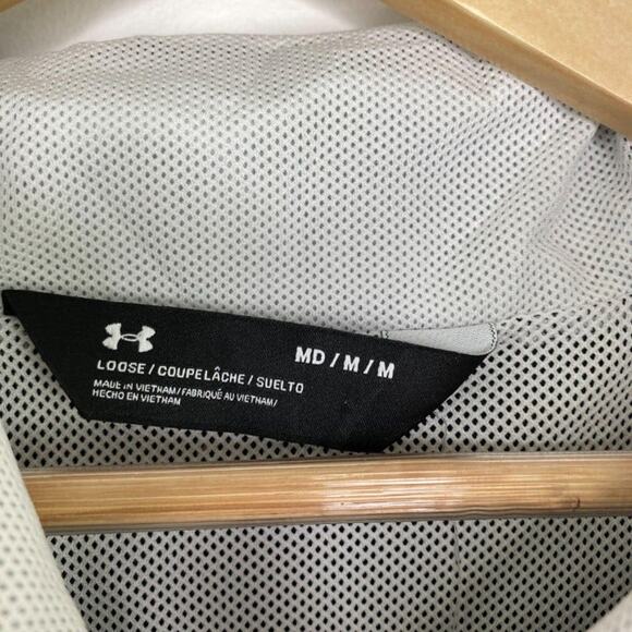 Under Armour Loose Sleeveless Windbreaker Vest Womens Size Medium M - Picture 5 of 10